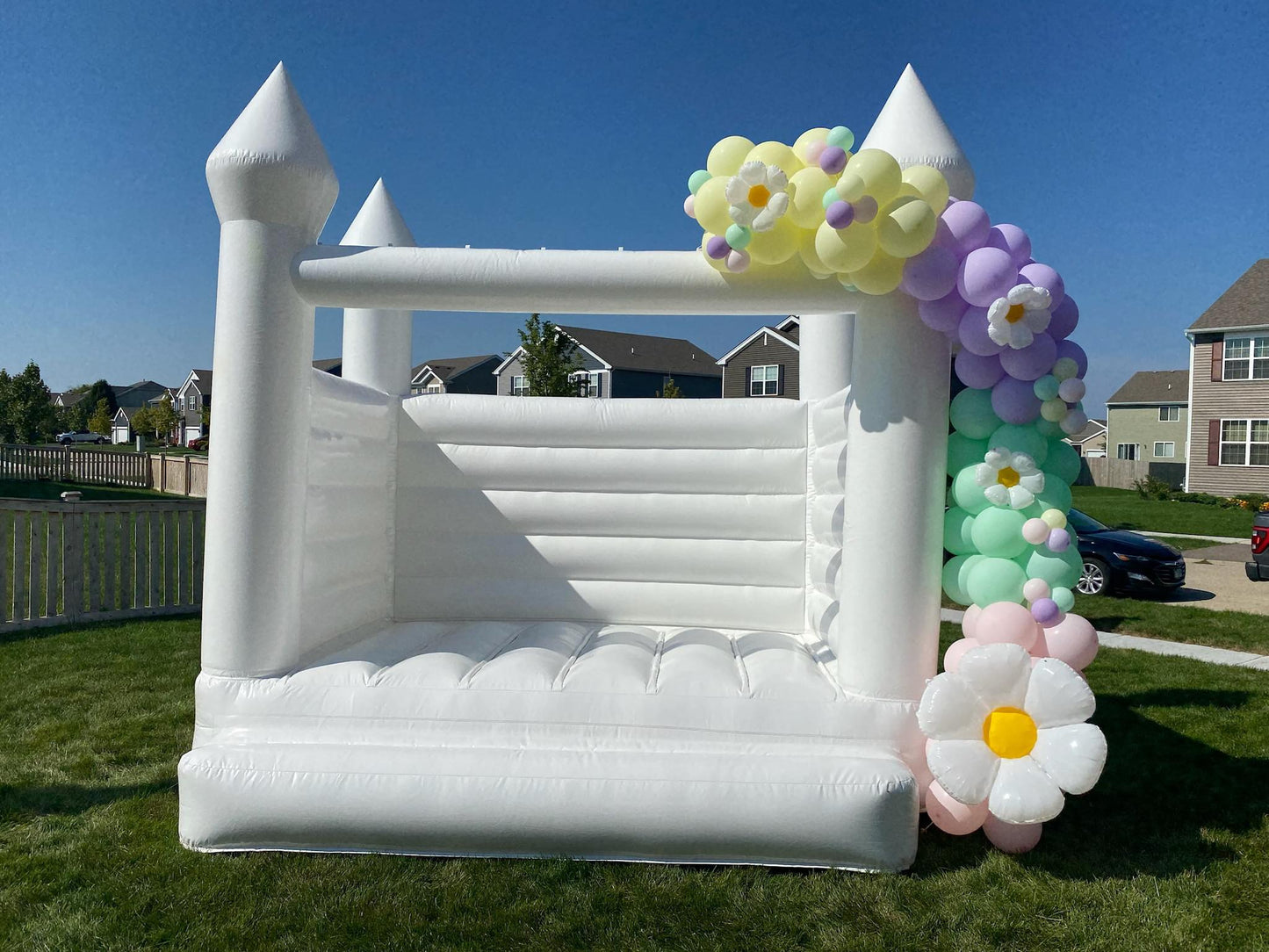 White Bounce House